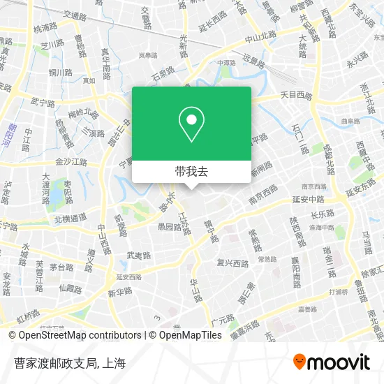 曹家渡邮政支局地图