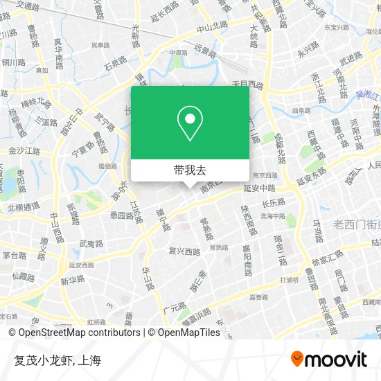 复茂小龙虾地图