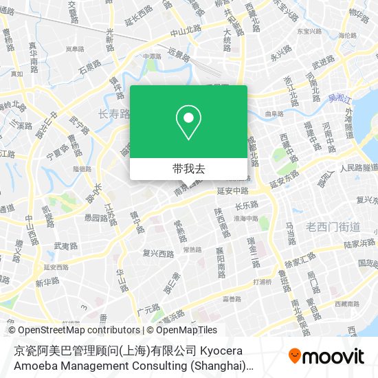 京瓷阿美巴管理顾问(上海)有限公司  Kyocera Amoeba Management Consulting (Shanghai) Co.,Ltd.地图