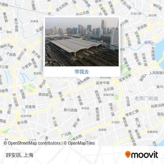 靜安區地图