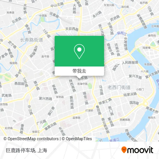 巨鹿路停车场地图