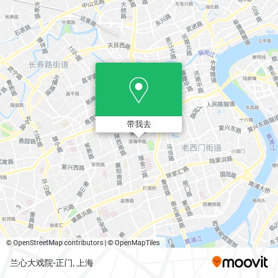 兰心大戏院-正门地图