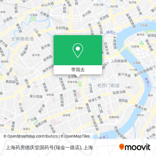 上海药房德庆堂国药号(瑞金一路店)地图
