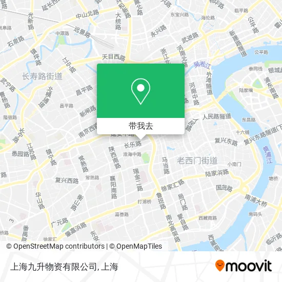 上海九升物资有限公司地图