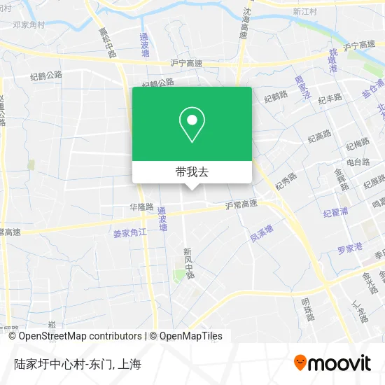 陆家圩中心村-东门地图