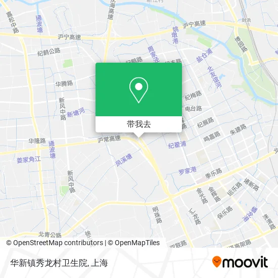 华新镇秀龙村卫生院地图