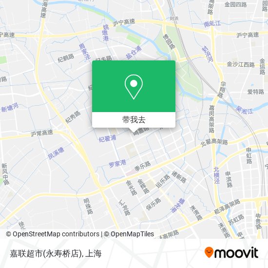 嘉联超市(永寿桥店)地图