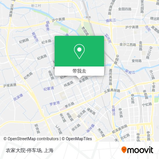 农家大院-停车场地图