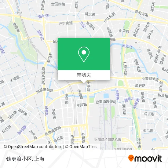 钱更浪小区地图
