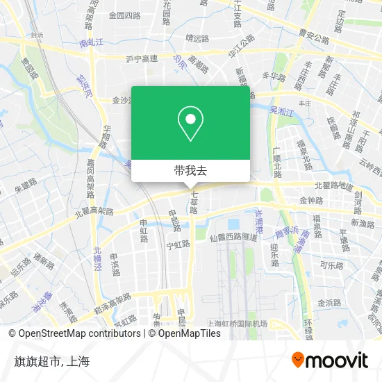 旗旗超市地图