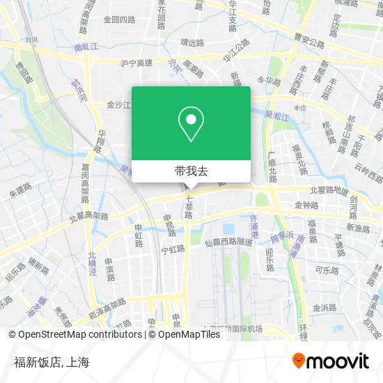福新饭店地图