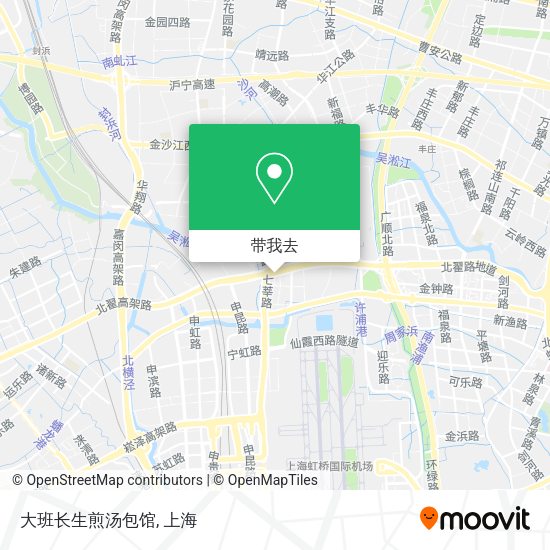 大班长生煎汤包馆地图