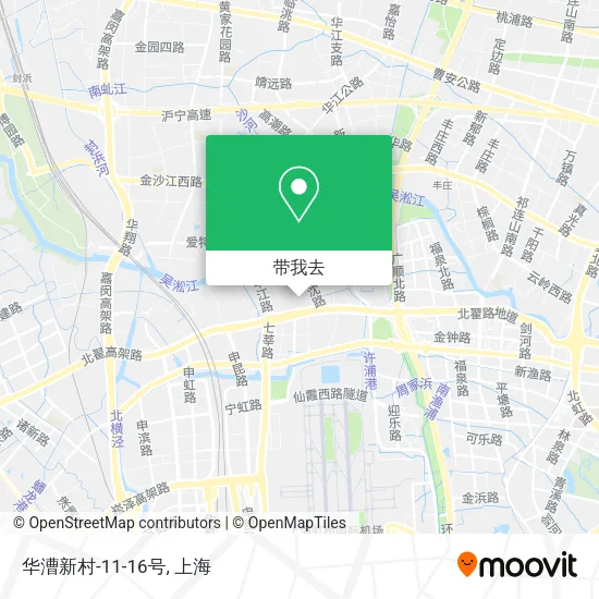 华漕新村-11-16号地图