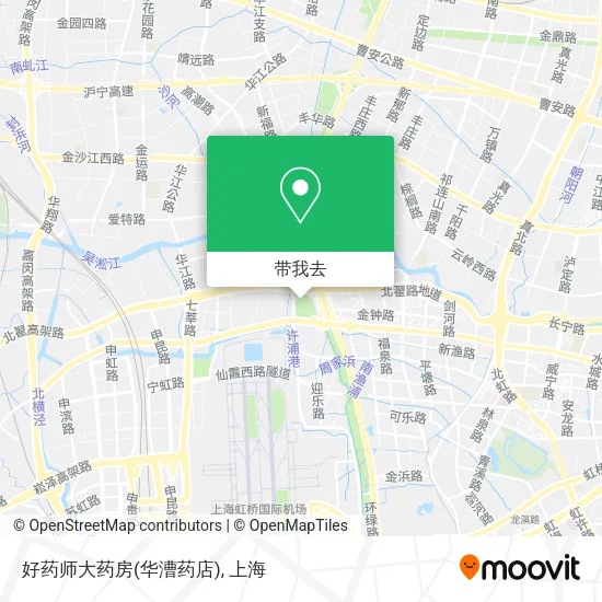 好药师大药房(华漕药店)地图