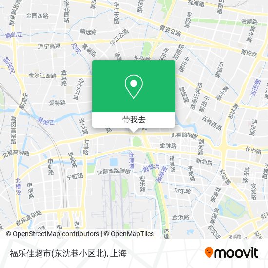 福乐佳超市(东沈巷小区北)地图