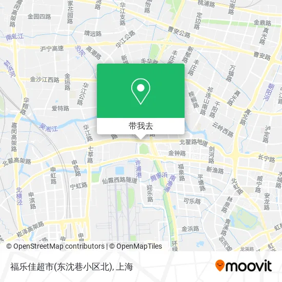 福乐佳超市(东沈巷小区北)地图
