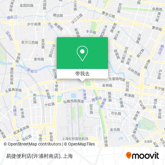 易捷便利店(许浦村南店)地图