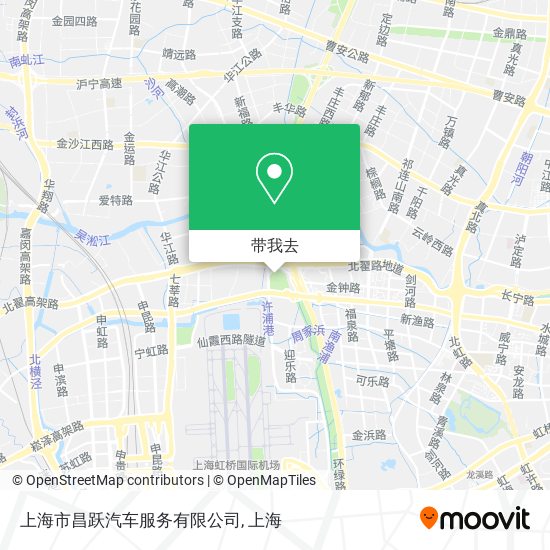 上海市昌跃汽车服务有限公司地图