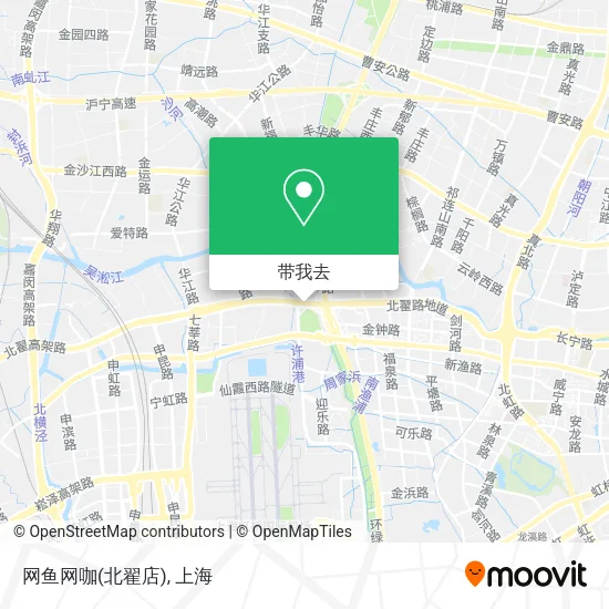 网鱼网咖(北翟店)地图