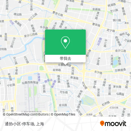 通协小区-停车场地图