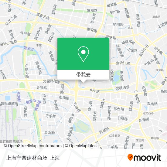 上海宁普建材商场地图