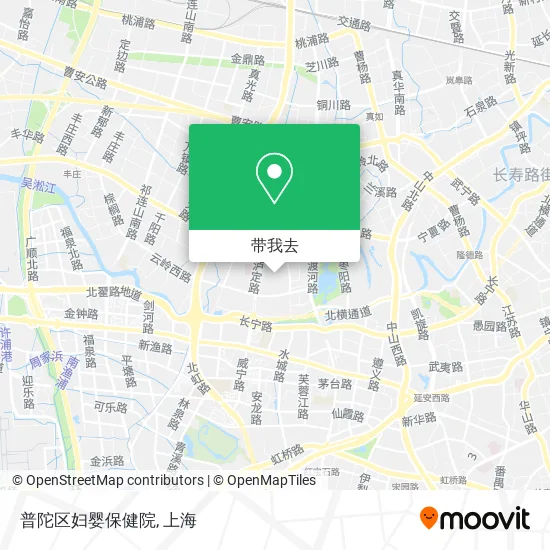 普陀区妇婴保健院地图
