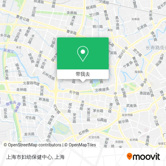 上海市妇幼保健中心地图