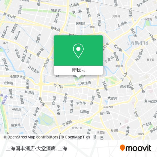 上海国丰酒店-大堂酒廊地图