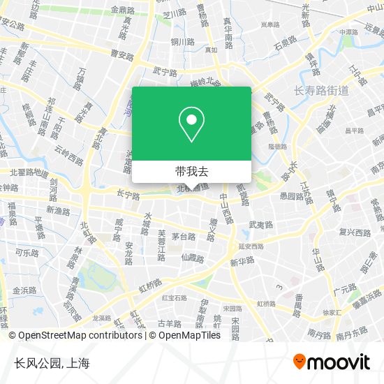 长风公园地图