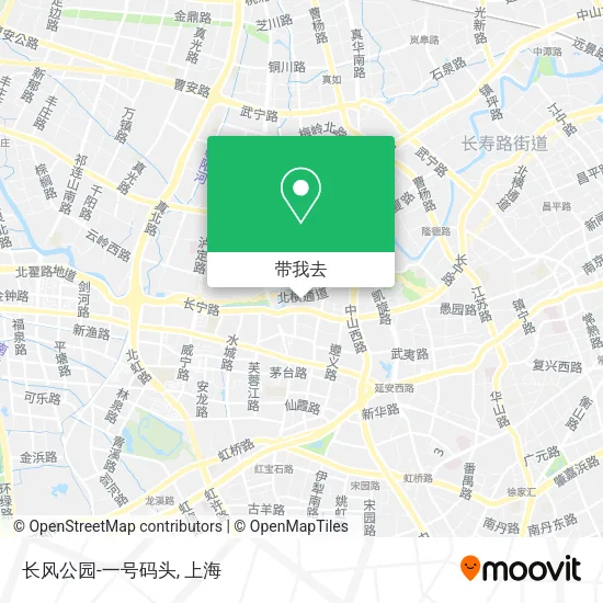 长风公园-一号码头地图