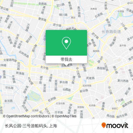长风公园-三号游船码头地图