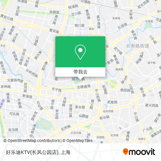 好乐迪KTV(长风公园店)地图