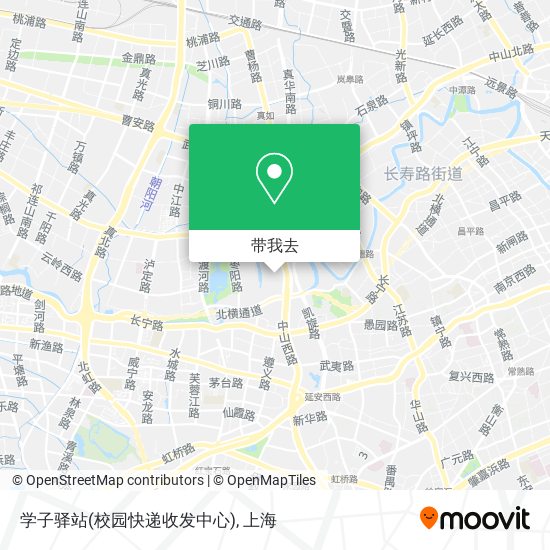 学子驿站(校园快递收发中心)地图