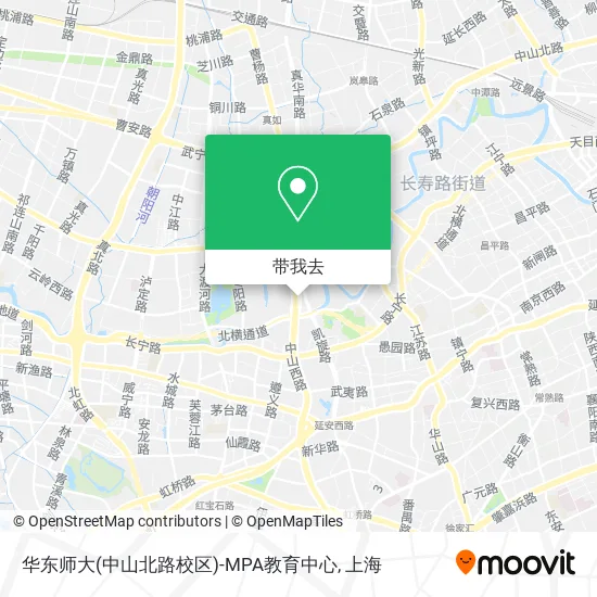 华东师大(中山北路校区)-MPA教育中心地图