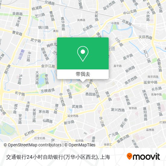 交通银行24小时自助银行(万华小区西北)地图