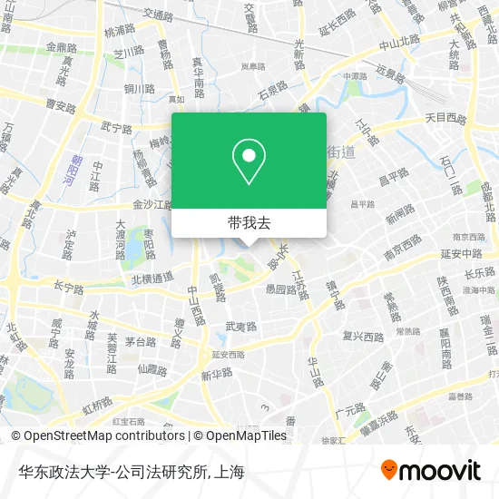 华东政法大学-公司法研究所地图
