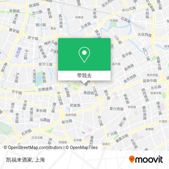 凯福来酒家地图