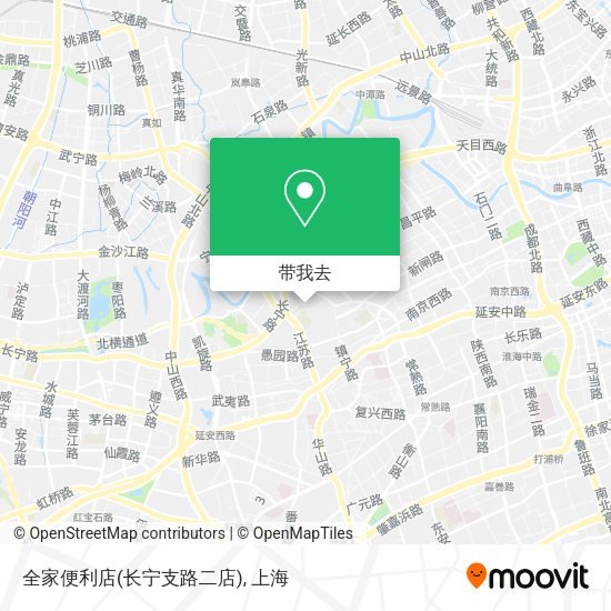 全家便利店(长宁支路二店)地图