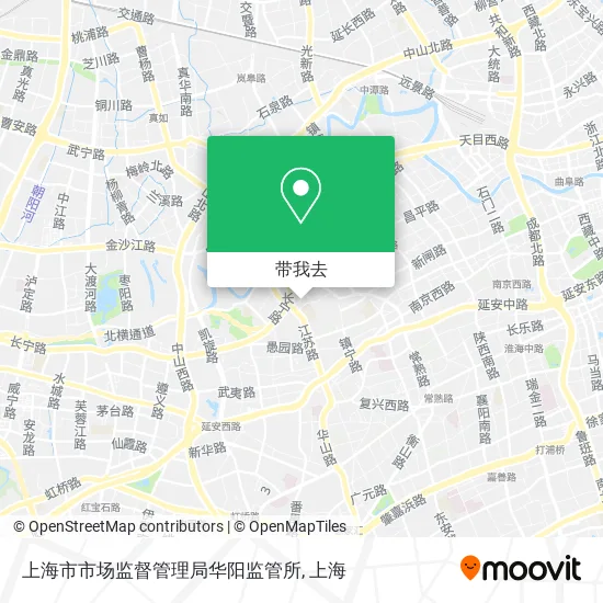 上海市市场监督管理局华阳监管所地图