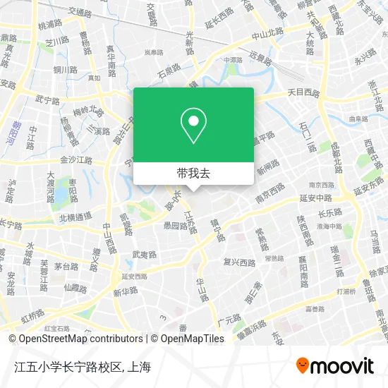 江五小学长宁路校区地图