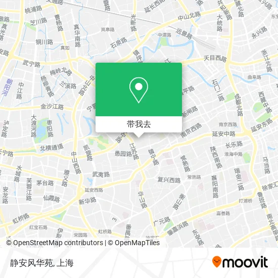 静安风华苑地图