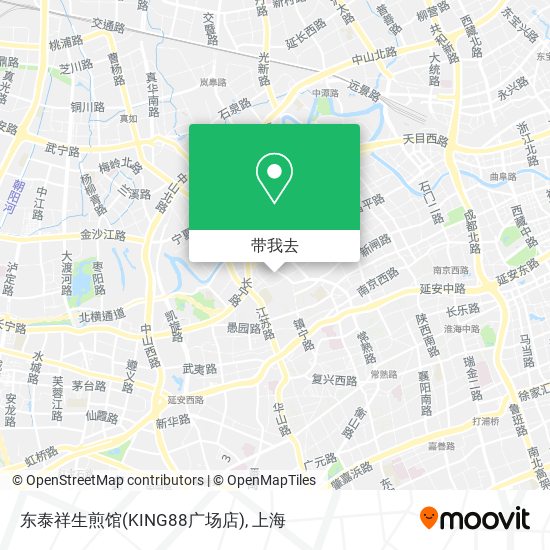 东泰祥生煎馆(KING88广场店)地图