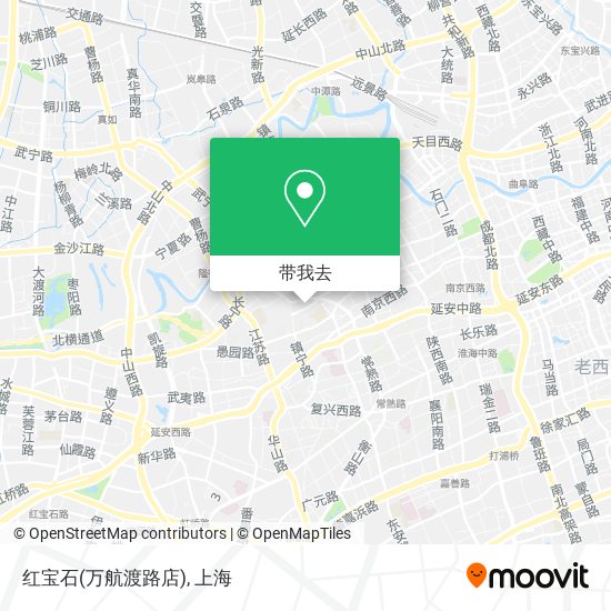 红宝石(万航渡路店)地图