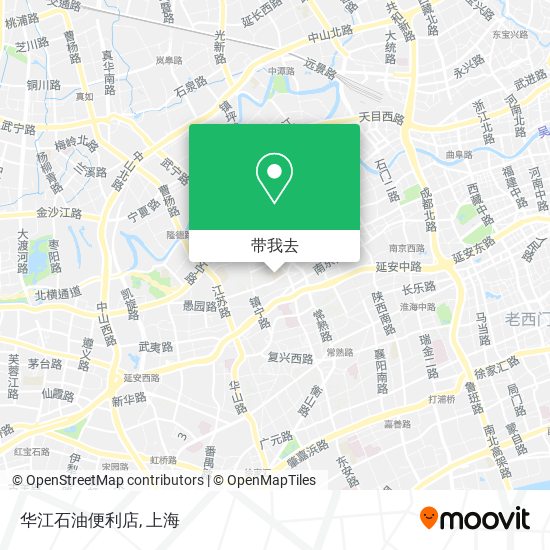 华江石油便利店地图
