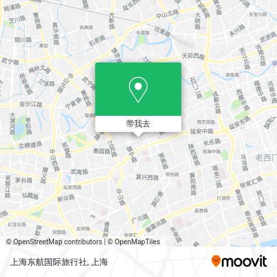上海东航国际旅行社地图