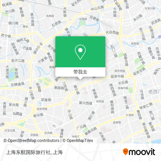 上海东航国际旅行社地图