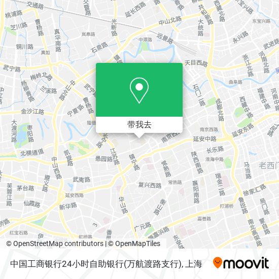中国工商银行24小时自助银行(万航渡路支行)地图