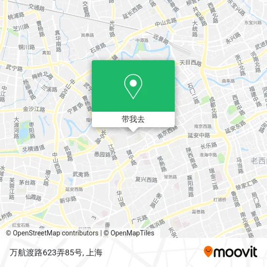 万航渡路623弄85号地图
