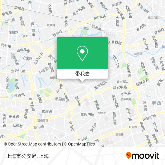 上海市公安局地图