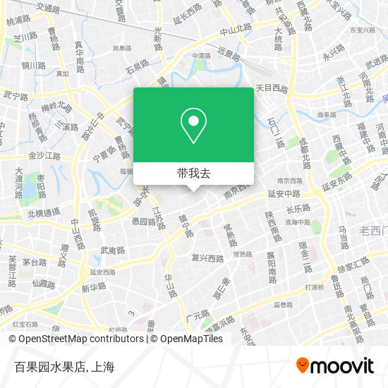 百果园水果店地图